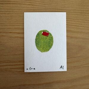 Inciardi Olive Print